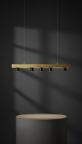 Brass Edge linear suspension