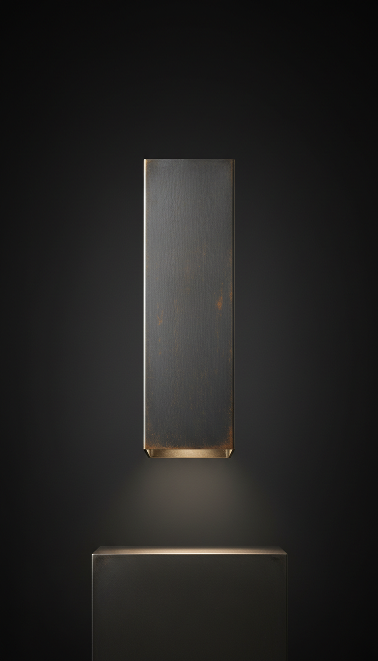 Raw Steel Architectural Wall Washer